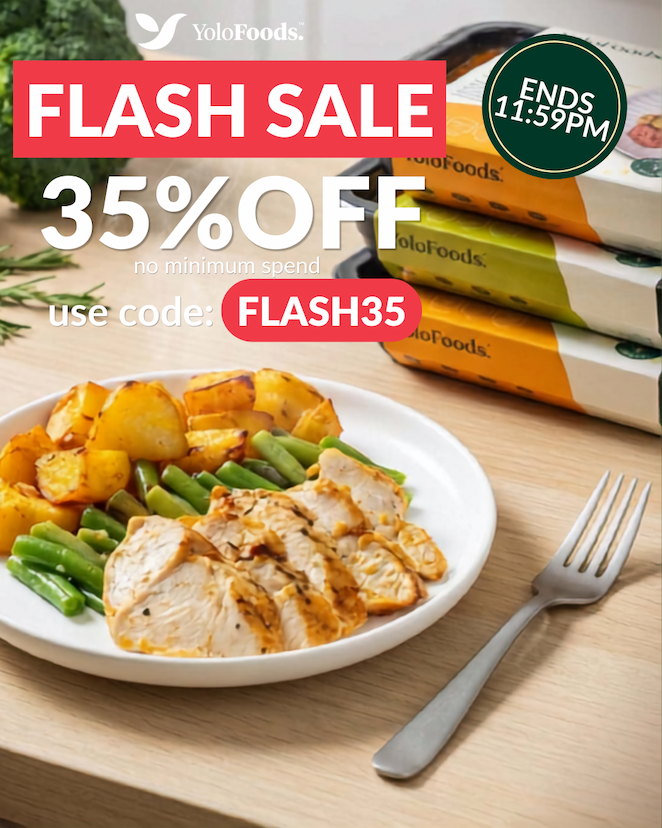 35% off at YoloFoods