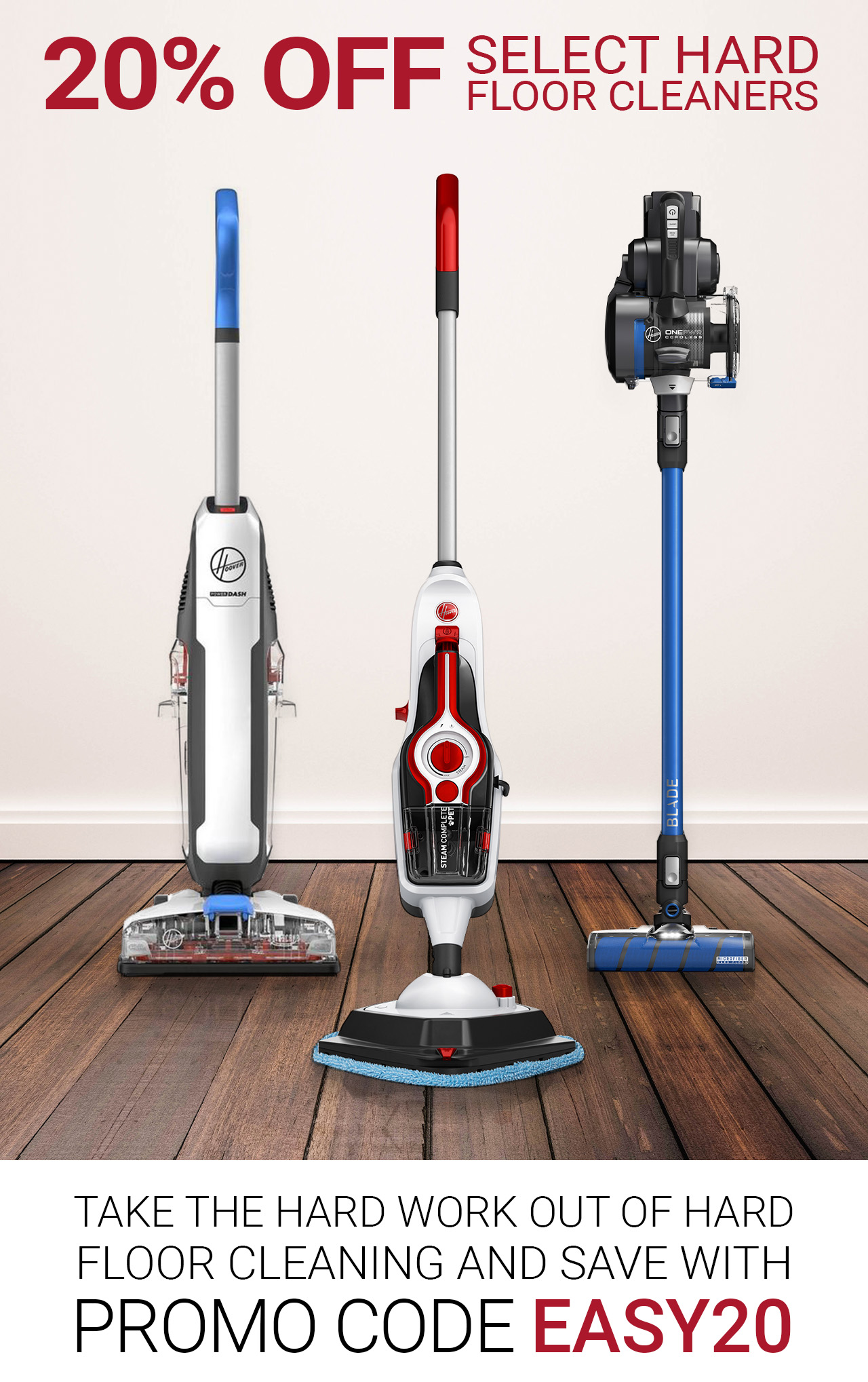 Your 20 off code is inside Hoover Vacuums