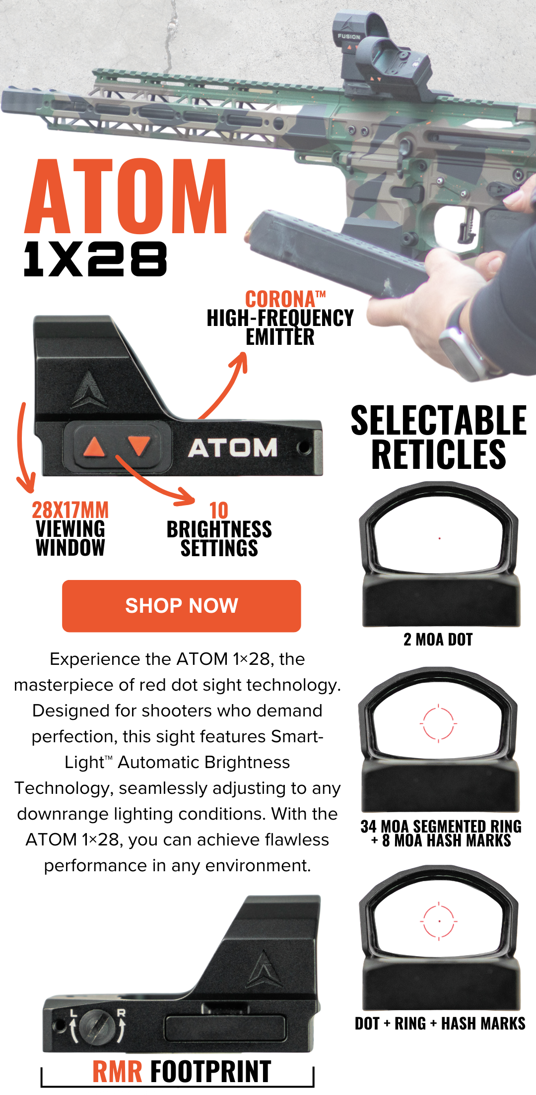 ATOM 1X28 - Available Now