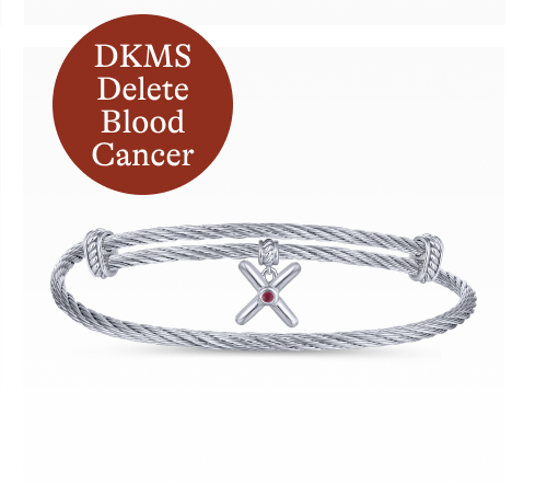 925 Silver-Stainless Steel Bangle