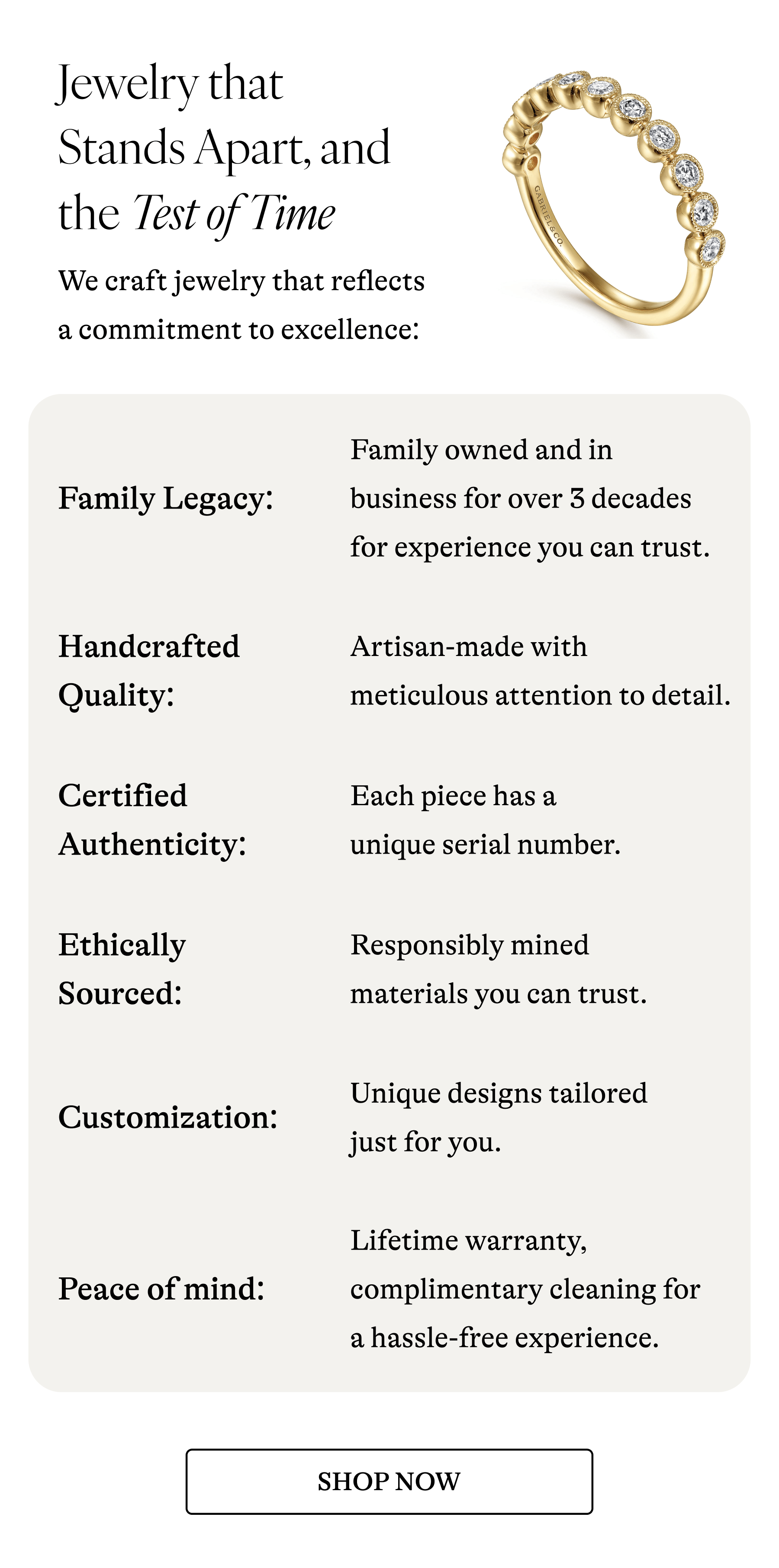 More than Paper. Peace of Mind