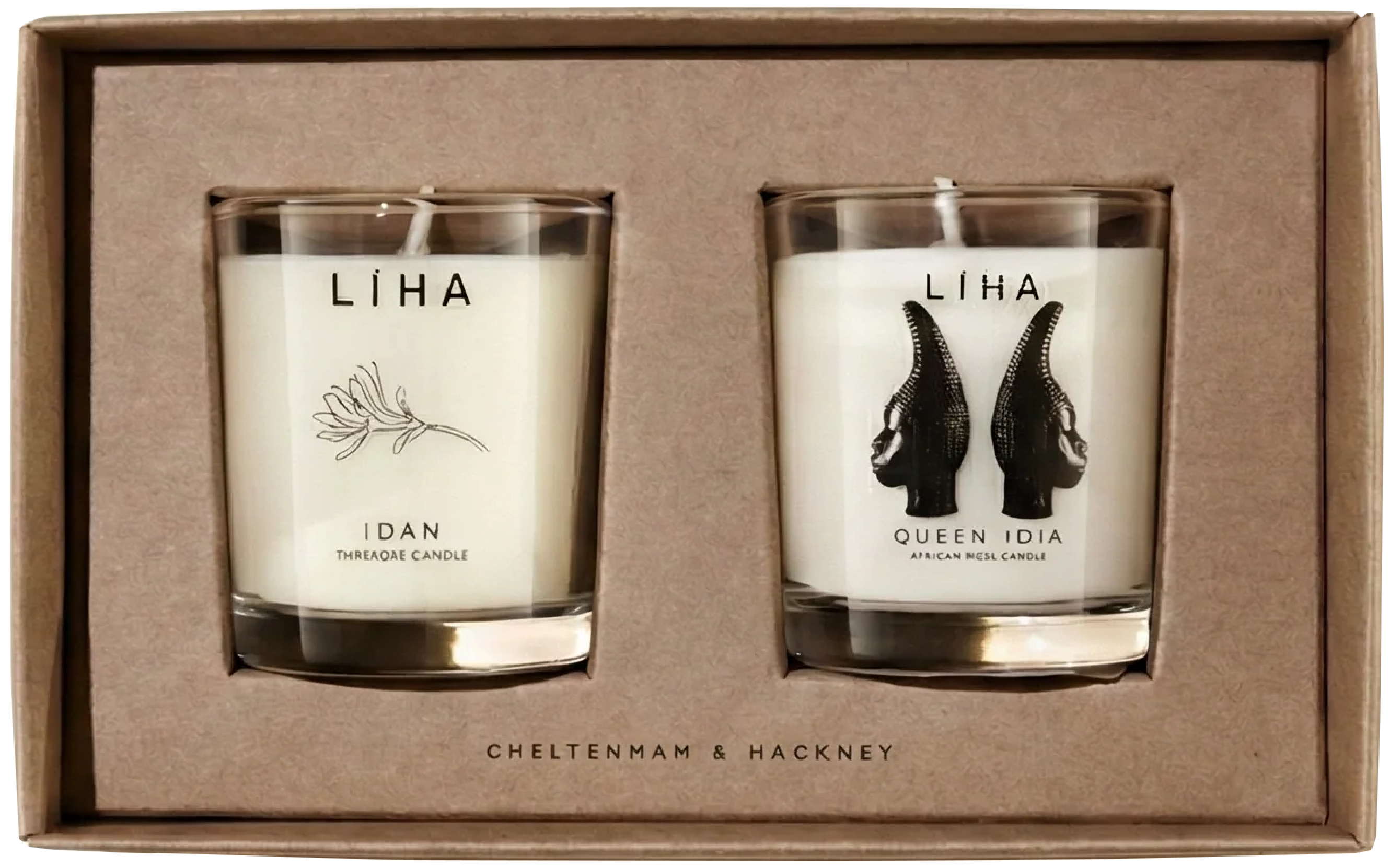 Mini Candles in a brown box