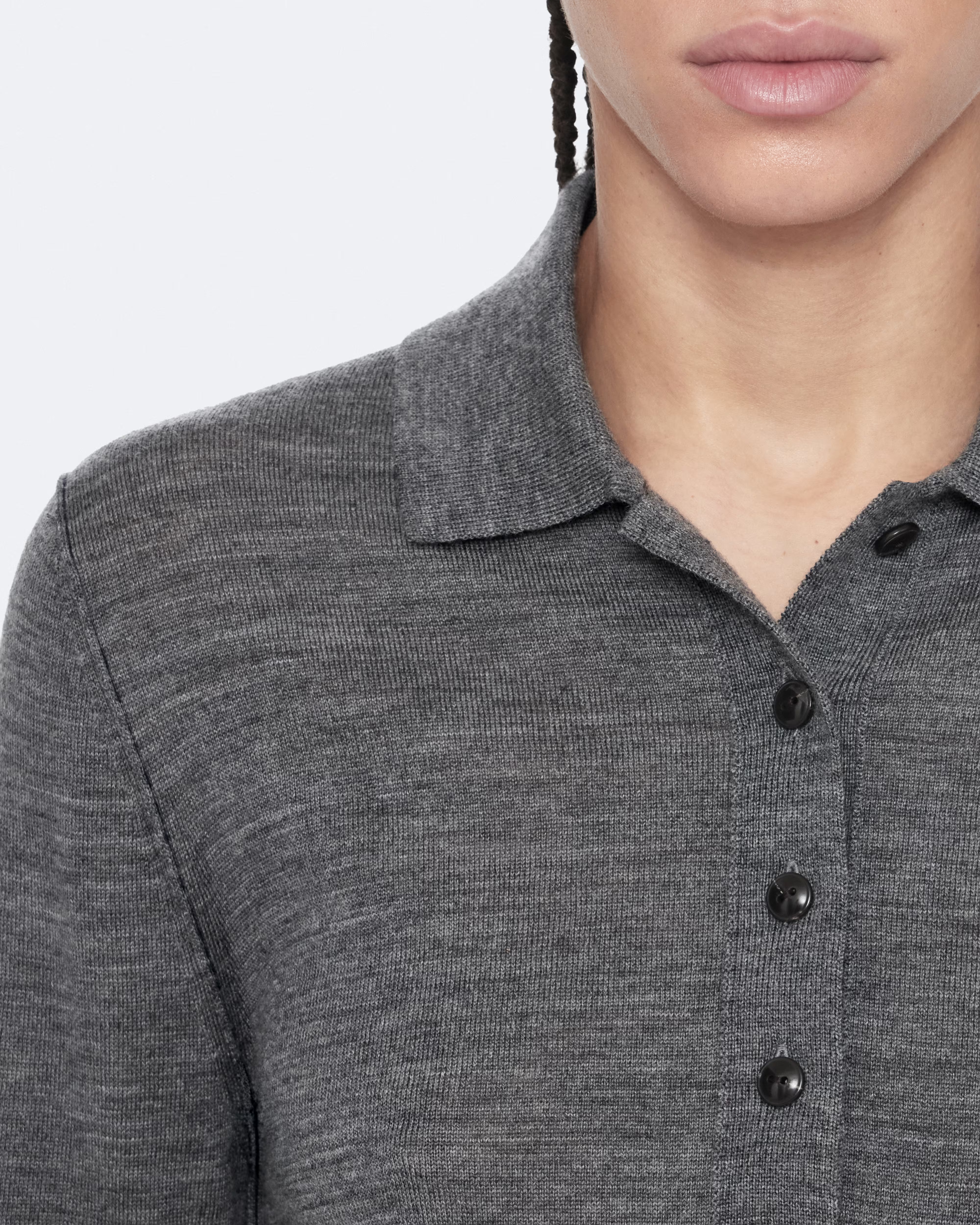 Martel Merino Wool Knitted Polo Shirt