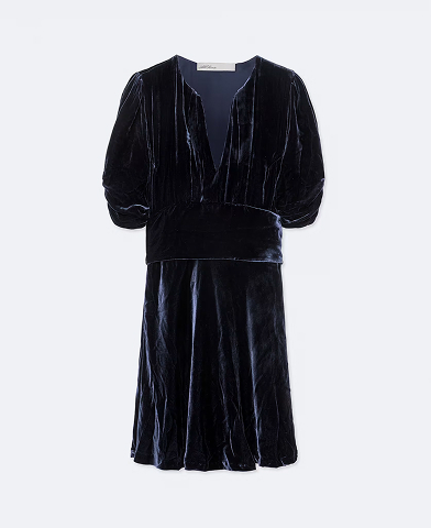 Ena Velvet Mini Dress
