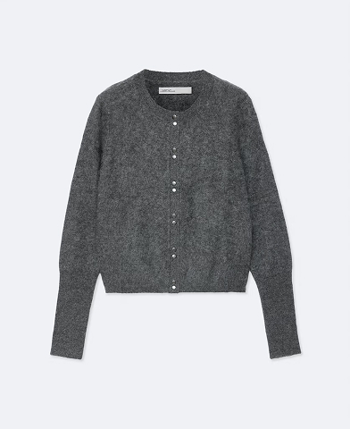 Ada Cashmere Button-Down Cardigan