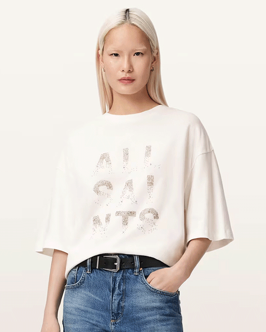 STACKS EMBELLISHED T-SHIRT