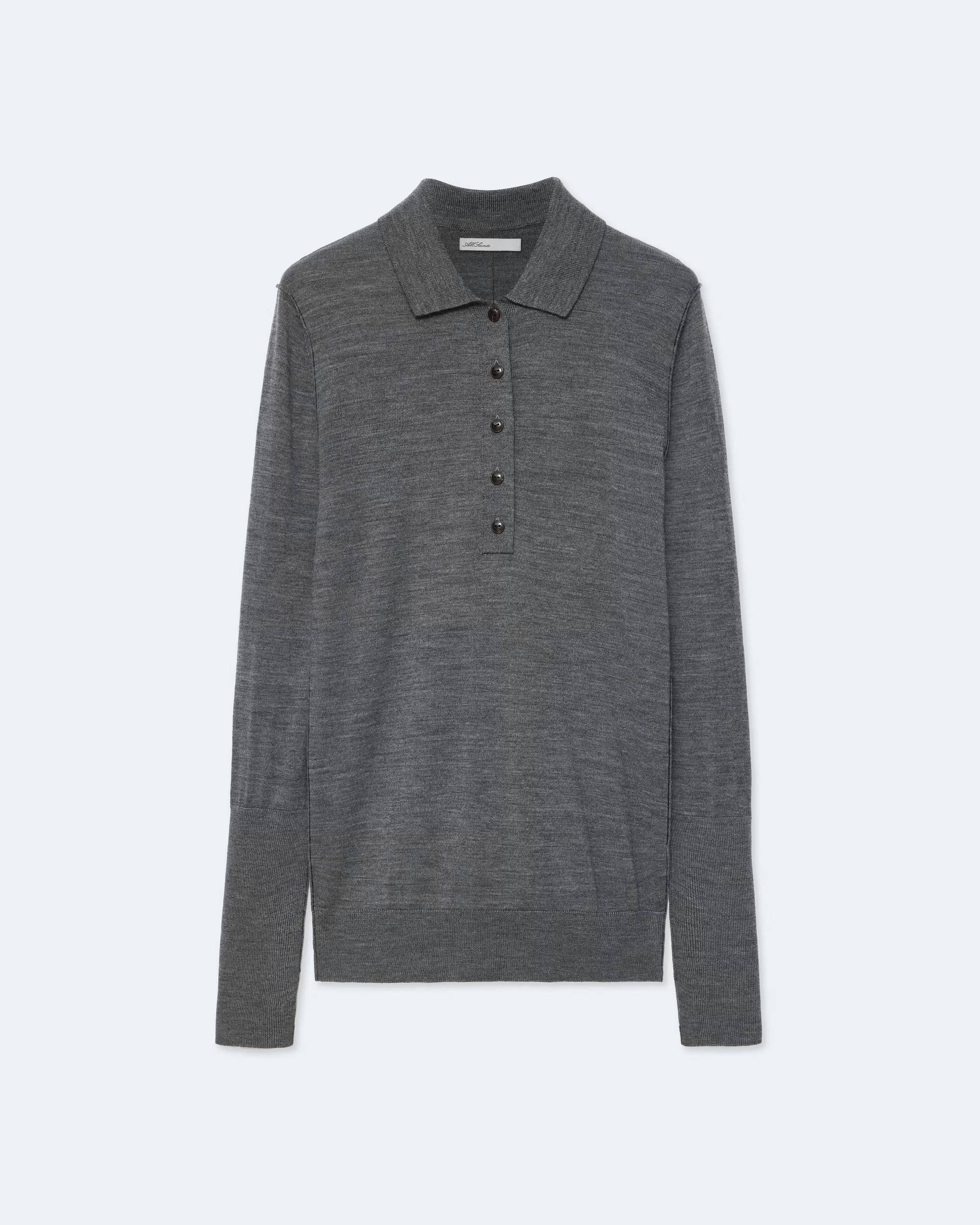 Martel Merino Wool Knitted Polo Shirt