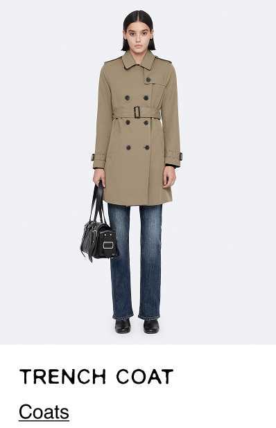 Leonard Double-Breasted Cotton Trench Coat