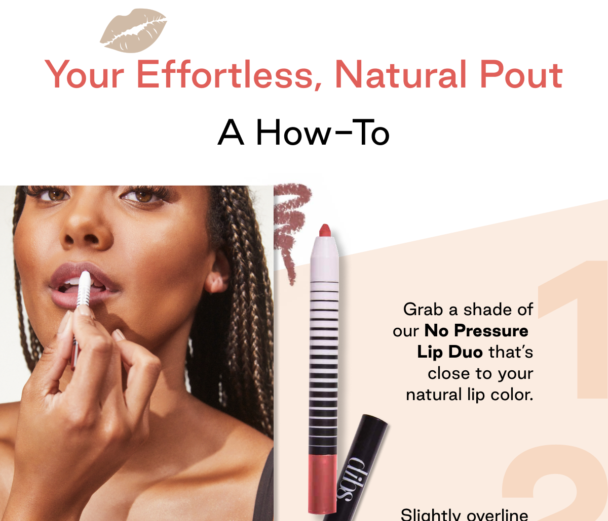 5 seconds for the perfect lip DIBS Beauty