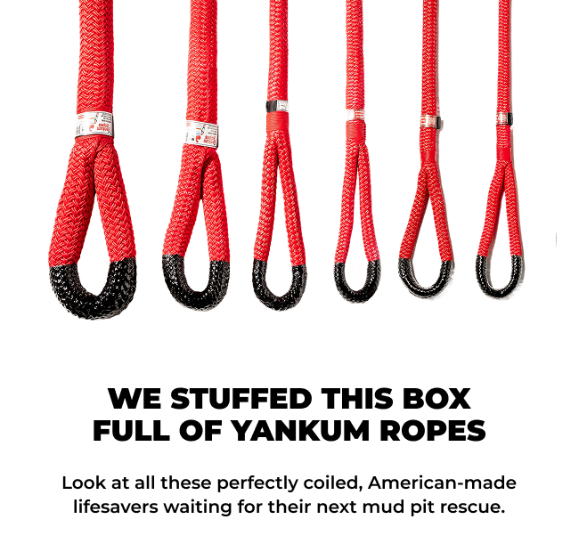 We stuffed this box full of Yankum Ropes