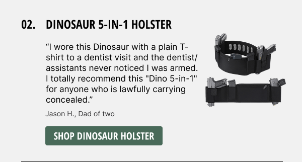 Dino 5-in-1 Holster