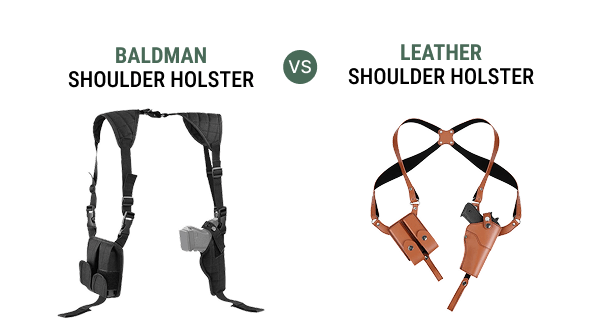 Baldman Holster vs Leather Holster