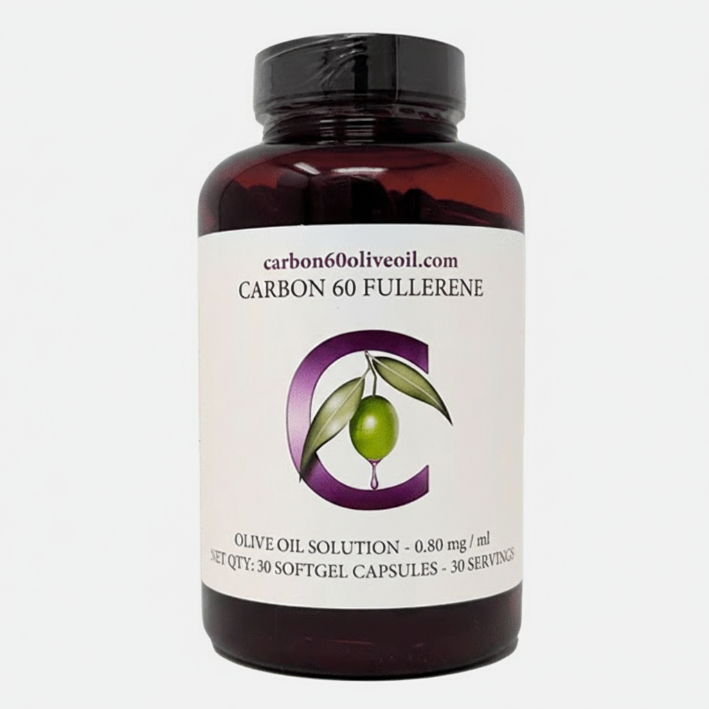 180 count Carbon 60 Olive Oil Capsules