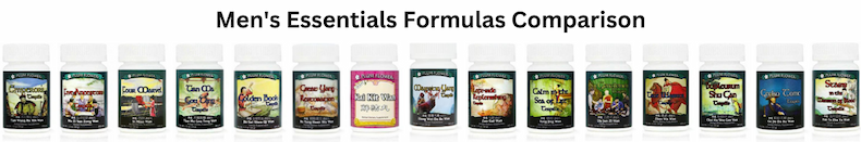 Men's Formula Comparison Chart