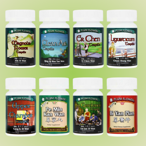 Seasonal Nasal & Phlegm Formulas