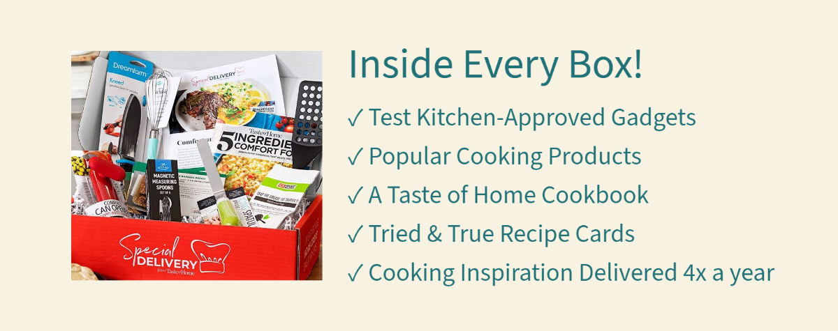 inside special delivery box