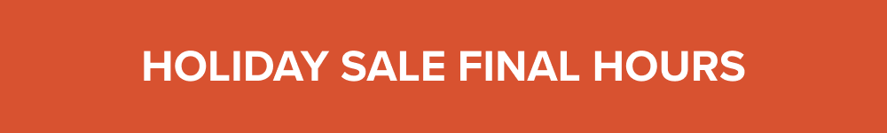 Black Friday ends tomorrow