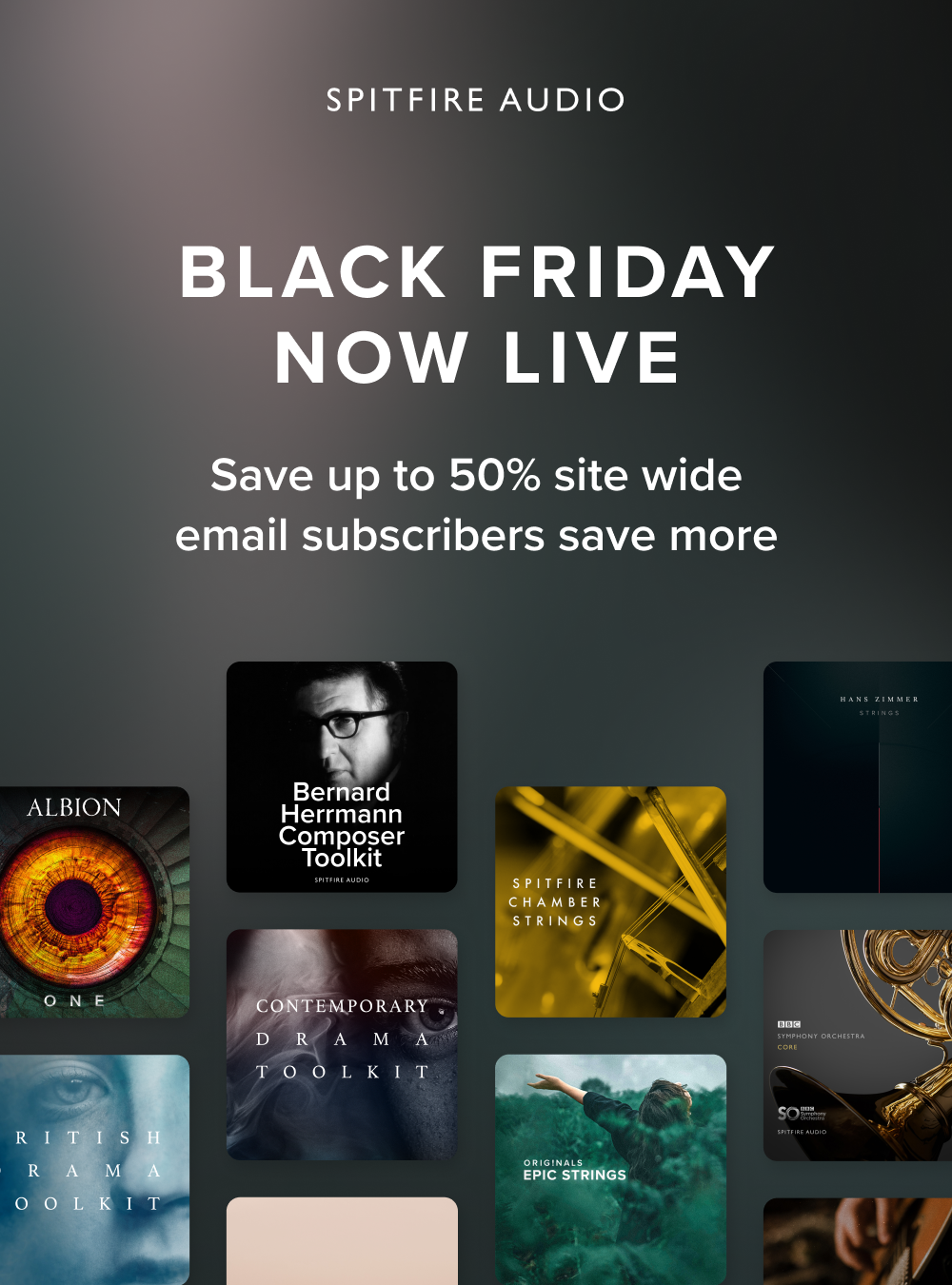 Black Friday now live