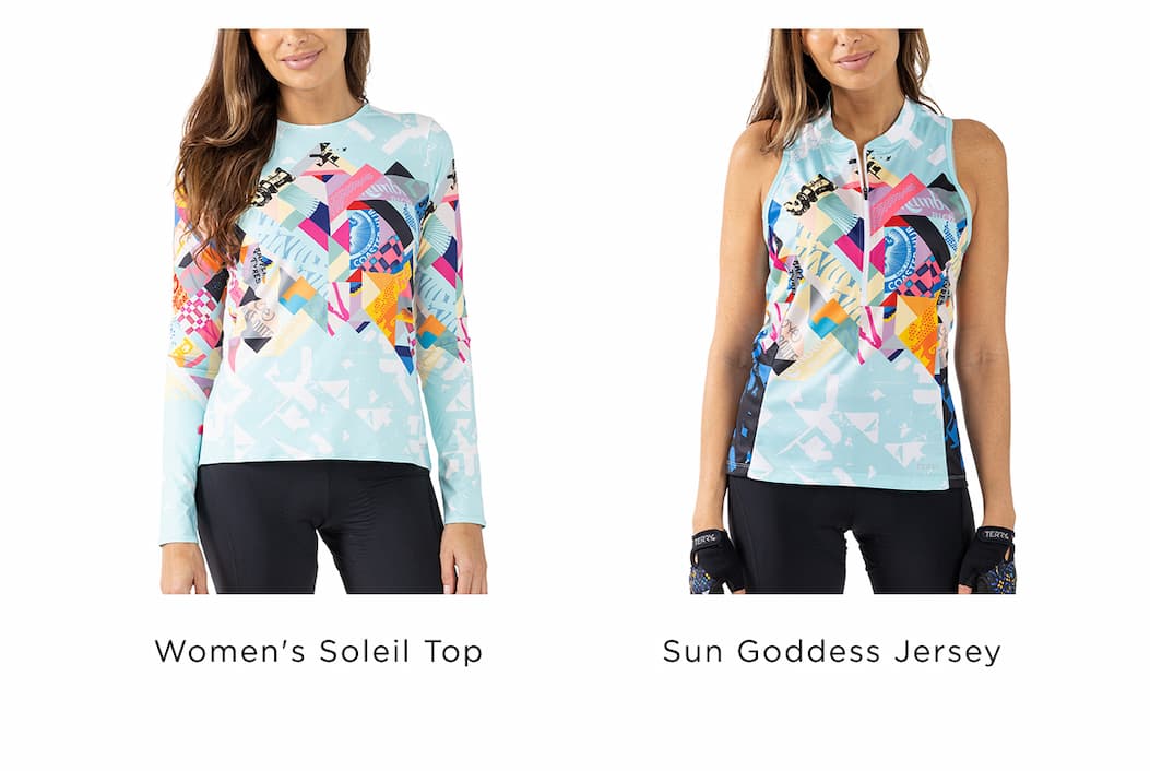 shop soleil top & sun goddess jersey