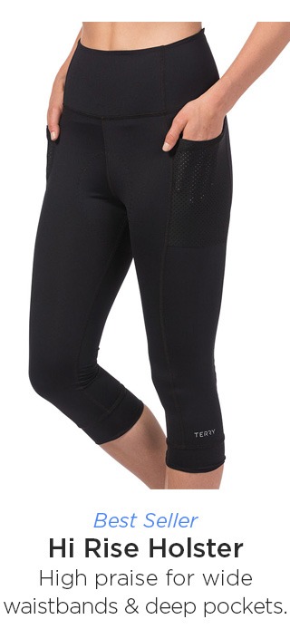 -Best Seller: Hi Rise Holster High praise for wide waistbands and deep pockets.