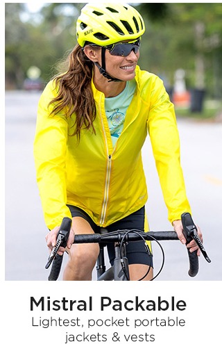 Mistral Packable Lightest, pocket portable jackets & vests SHOP NOW