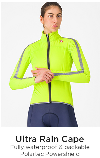Ultra Rain Cape Fully waterproof & packable Polartec Powershield SHOP NOW