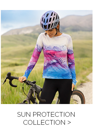 SUN PROTECTION COLLECTION | SHOP NOW >
