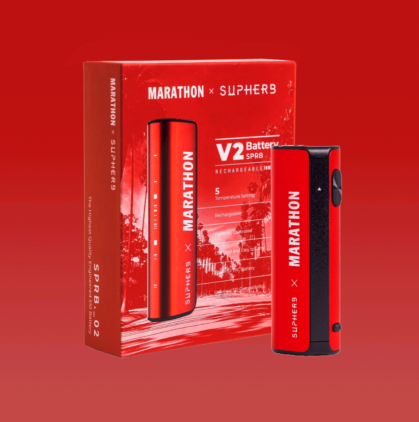 Upgrade Your Power Limited Edition Supherb x Marathon Battery The