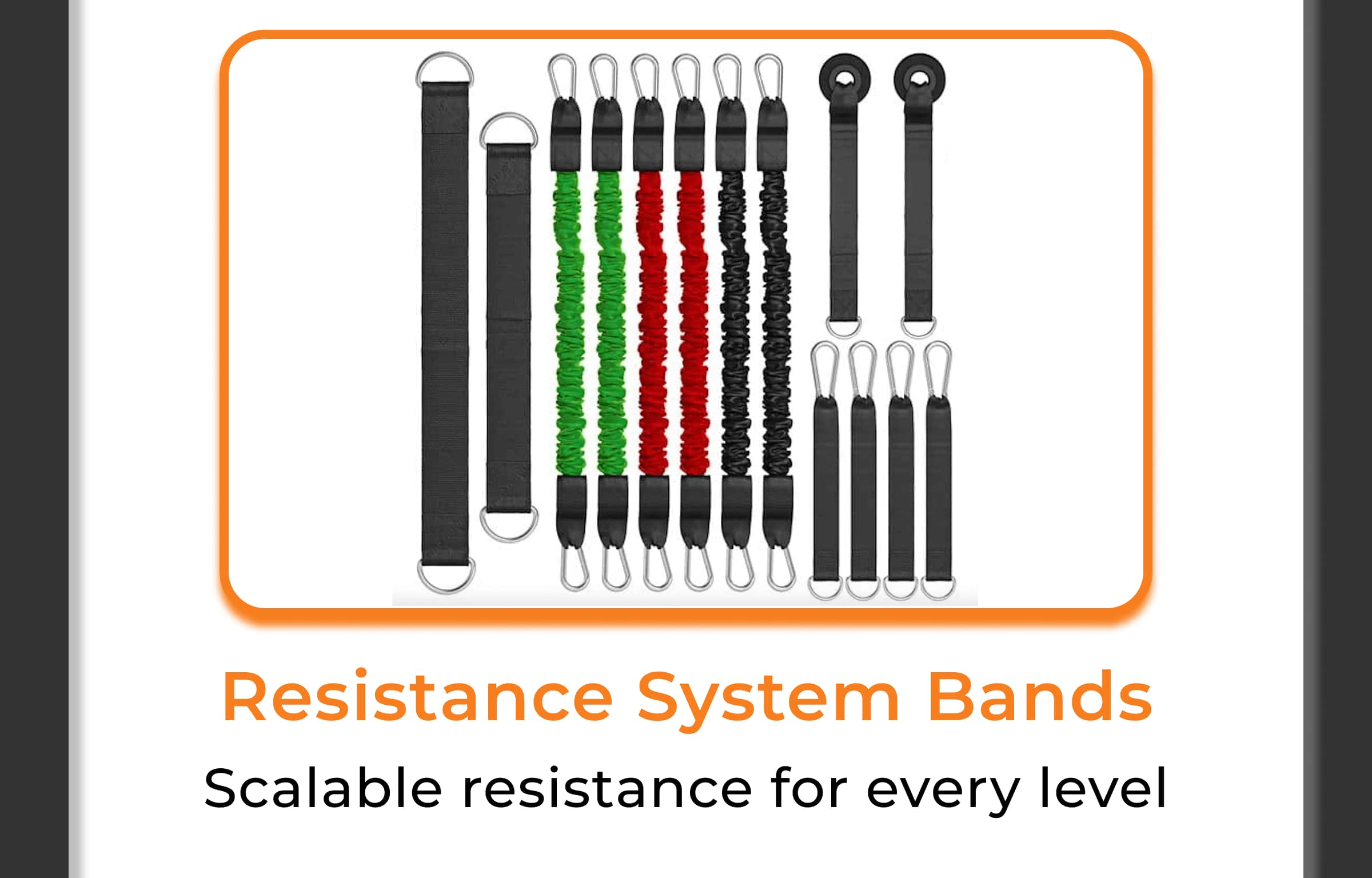 Resistance System Bands Scalable resistance for every level