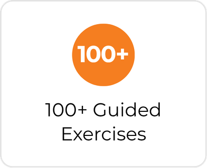100+ Guided Exercises