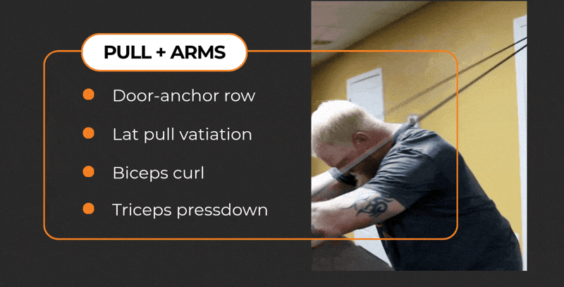 Pull + Arms