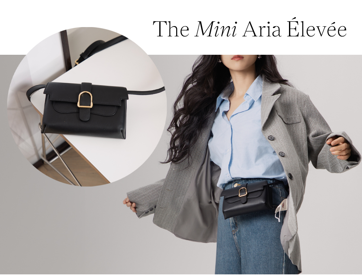 Mini Aria Elevee in Noir