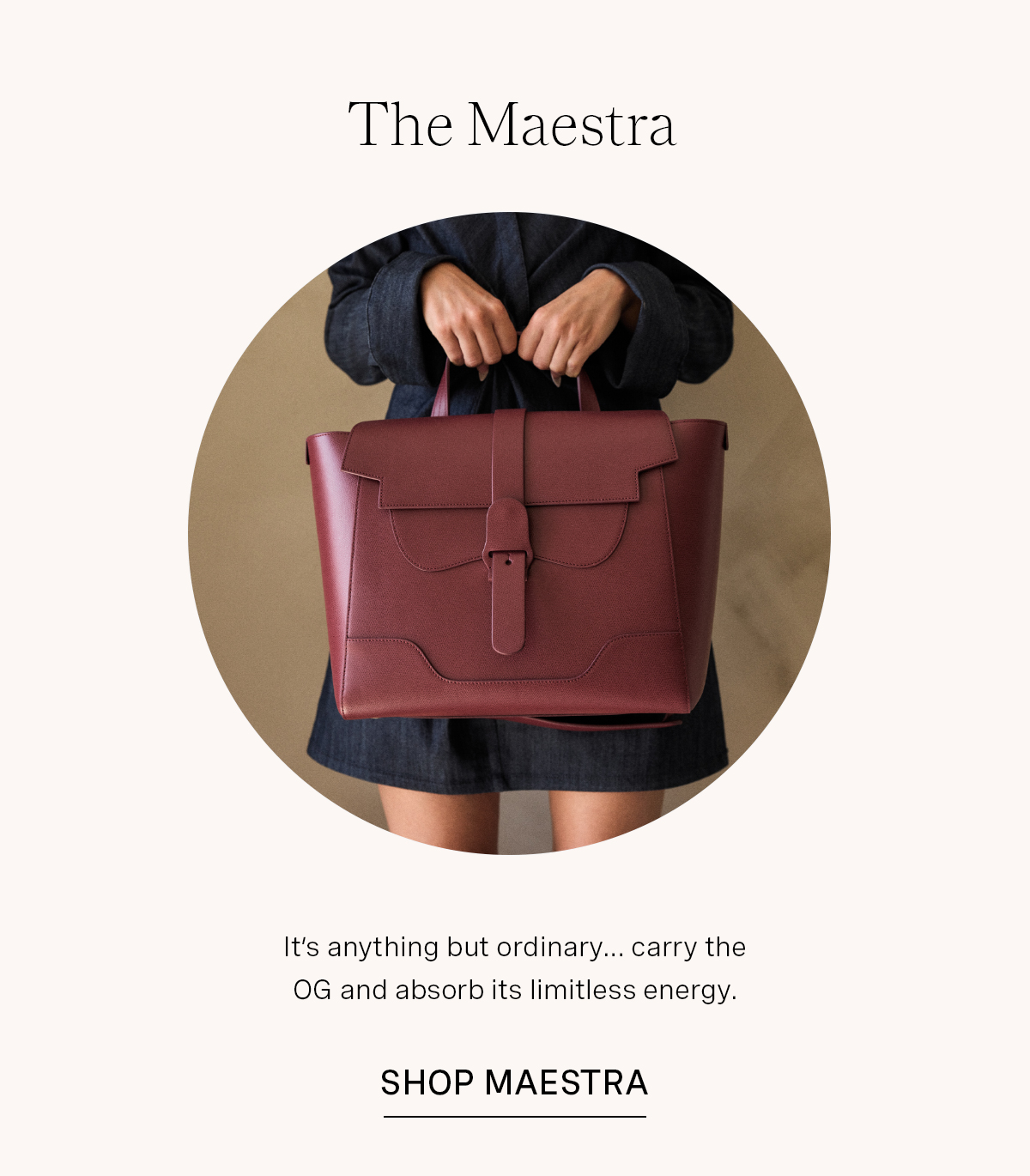 The Maestra in Pebbled Merlot