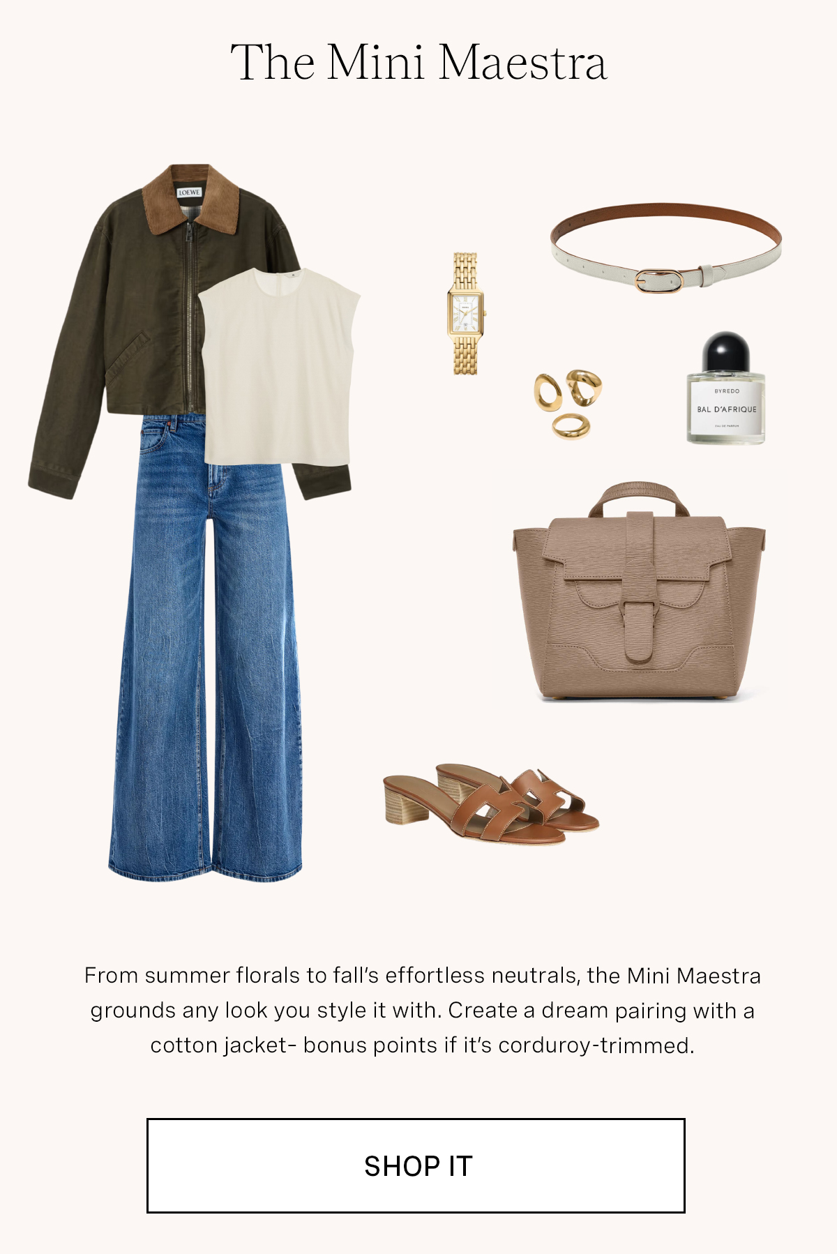 Mini Maestra in Mimosa Latte