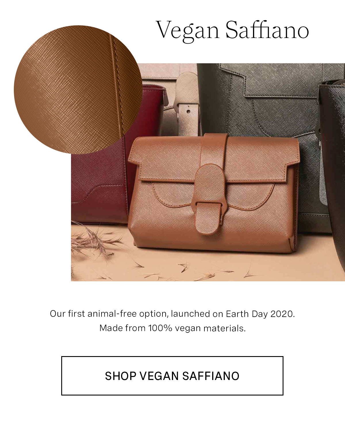 Shop Aria in Vegan Saffiano