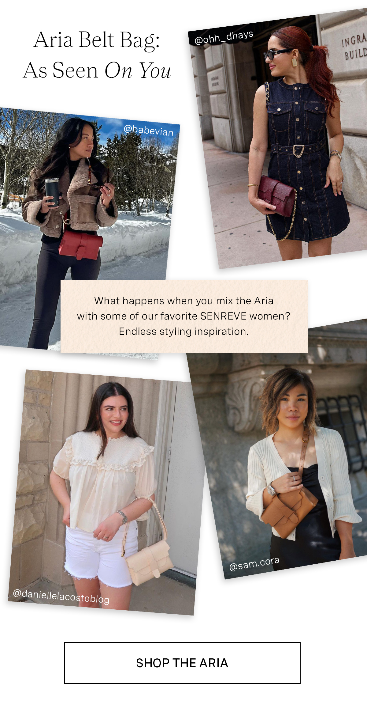 Aria Belt Bag Collection