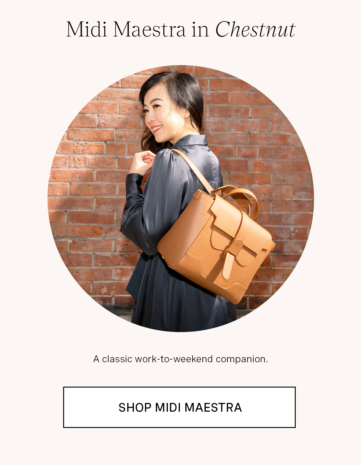 Midi Maestra in Chestnut