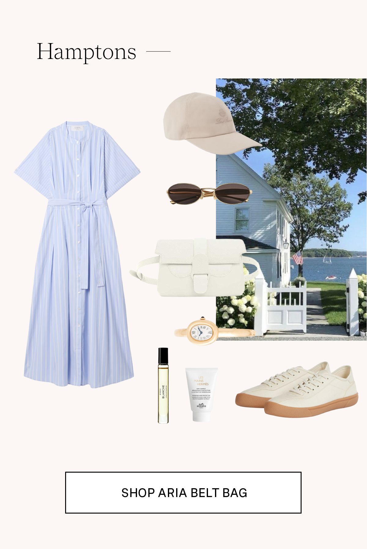 Aria Belt Bag Cream