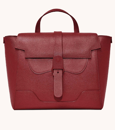 Maestra Back in Pebbled Merlot