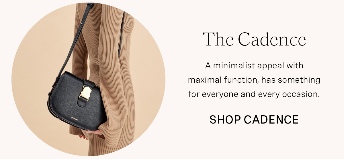 Cadence Crossbody in Pebbled Noir