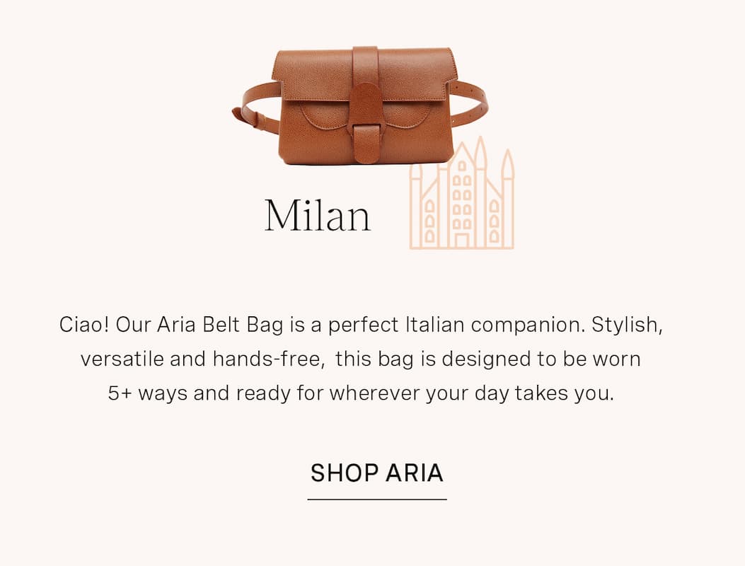 Aria Belt Bag Pebbled