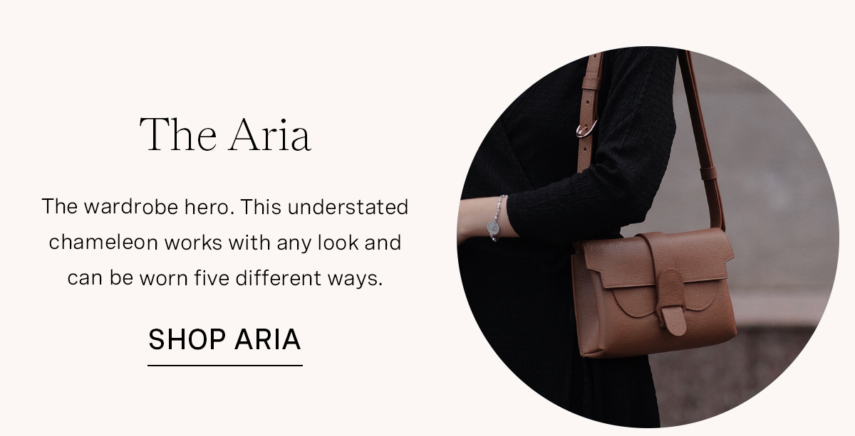 Aria Belt Bag in Pebbled Chestnut