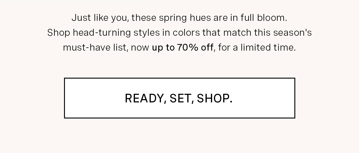 Spring Palette Sale - Color