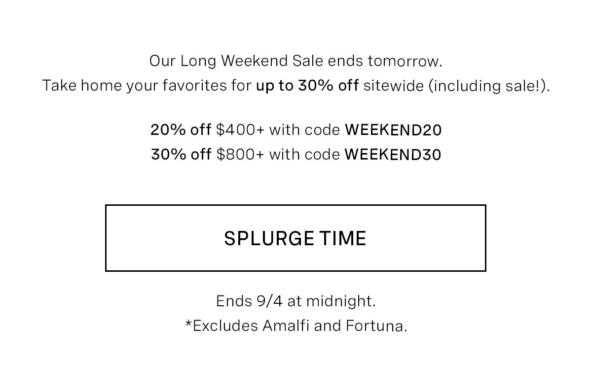 Celebrating the Long Weekend