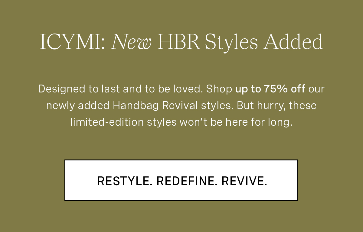 HBR Relanch Landing Page