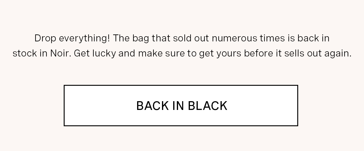 Mini Aria Élevée in Noir