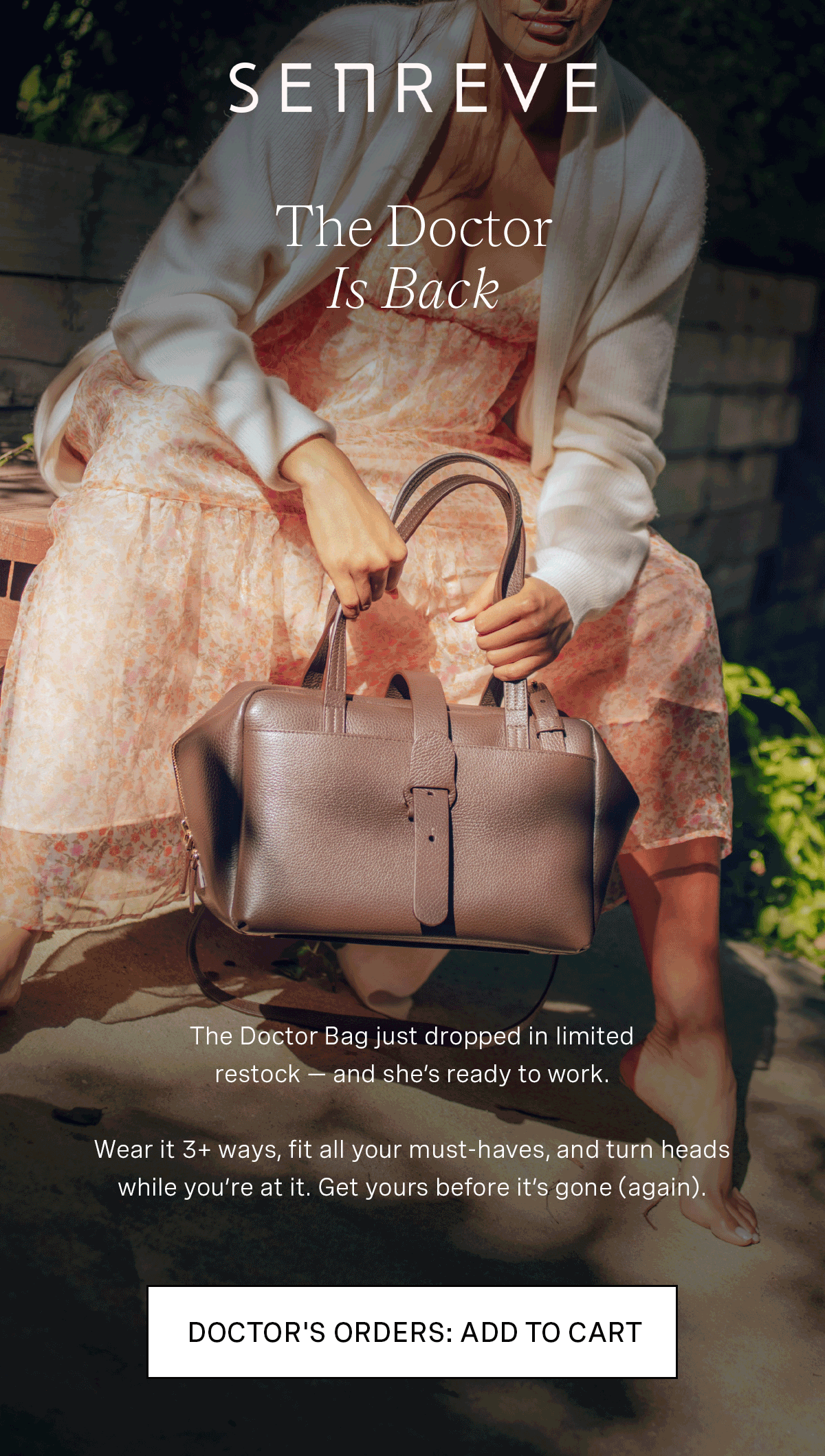 Doctor Bag Pebbled
