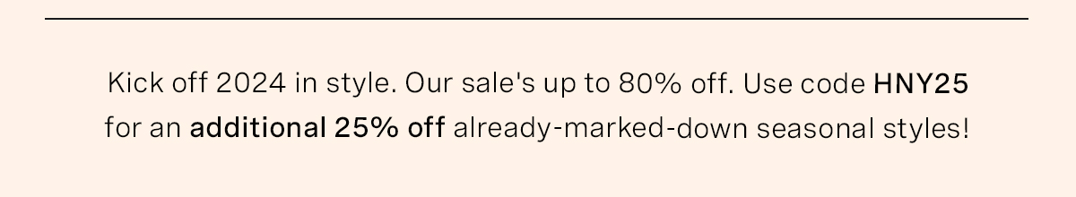 Up to 80% Off Sale
