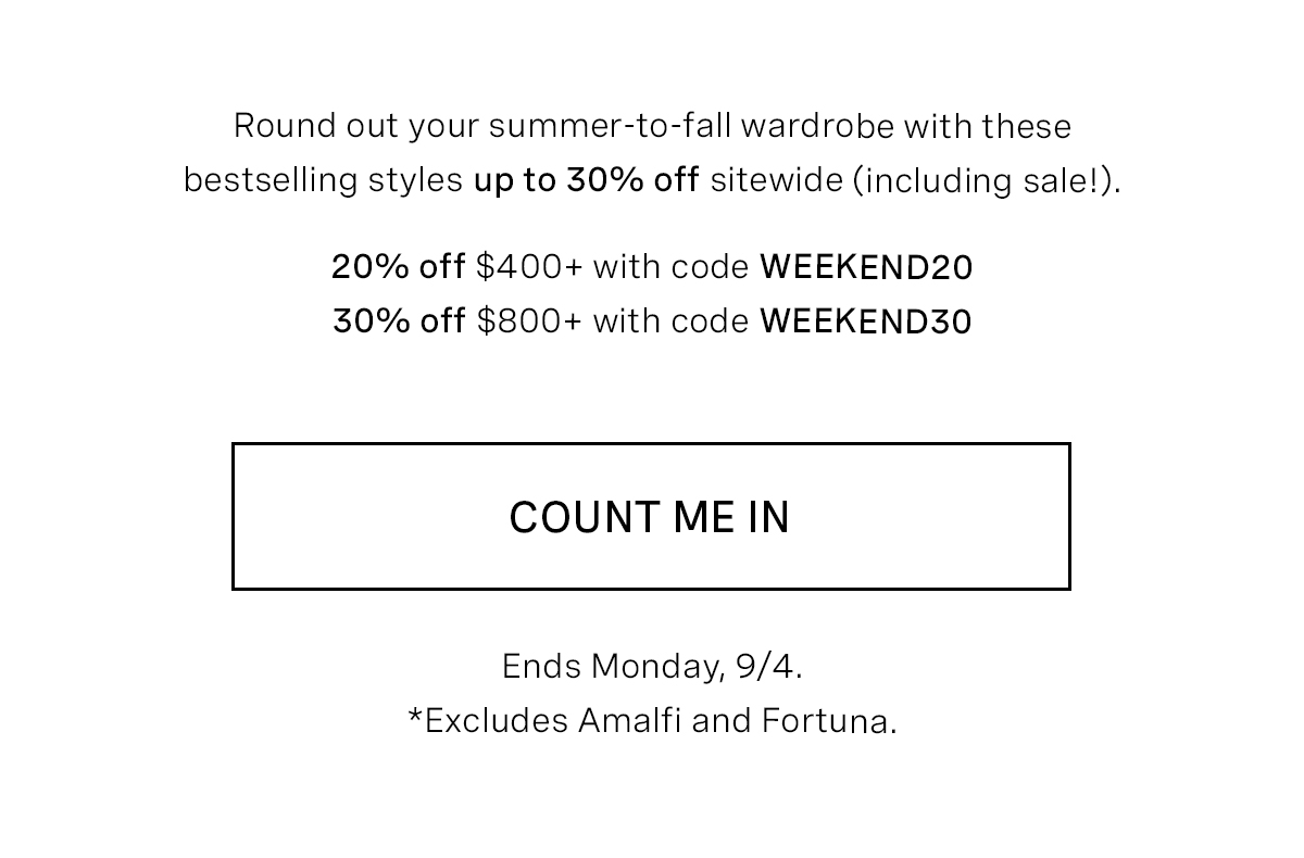 Celebrating the Long Weekend