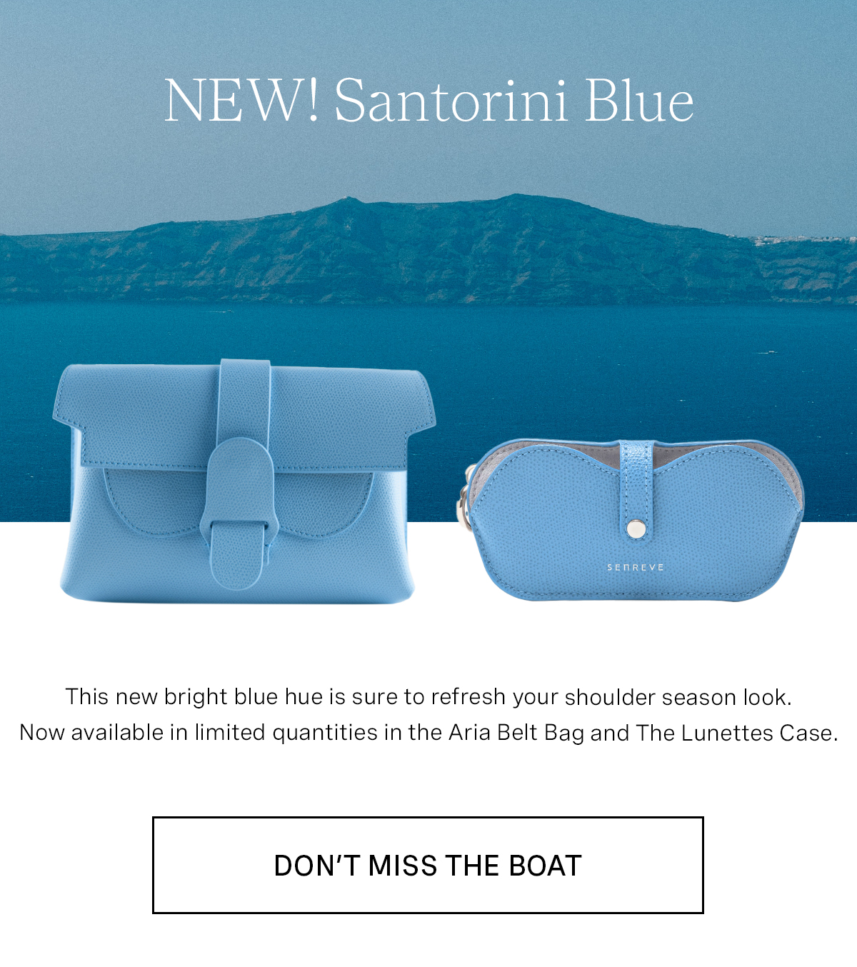 New! Santorini Blue